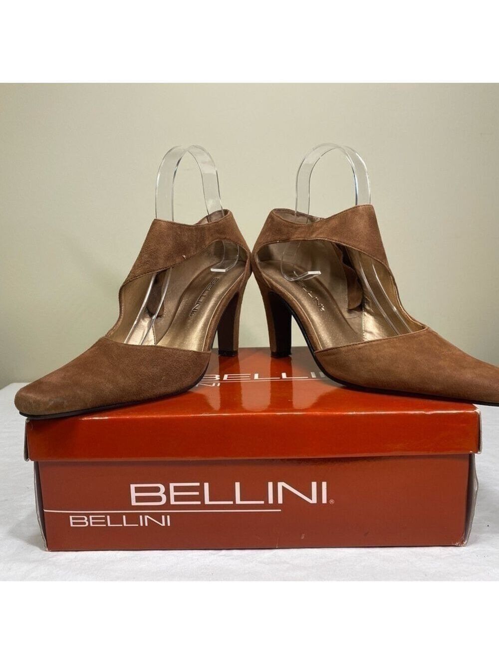 Bellini Brown Suede Cut-Out Shootie 8
